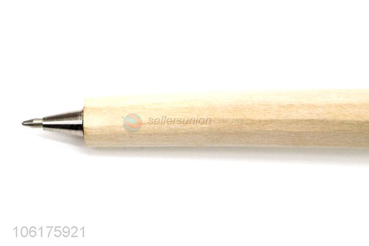 Good Quanlity Wooden Animals Head Ballpoint Pen