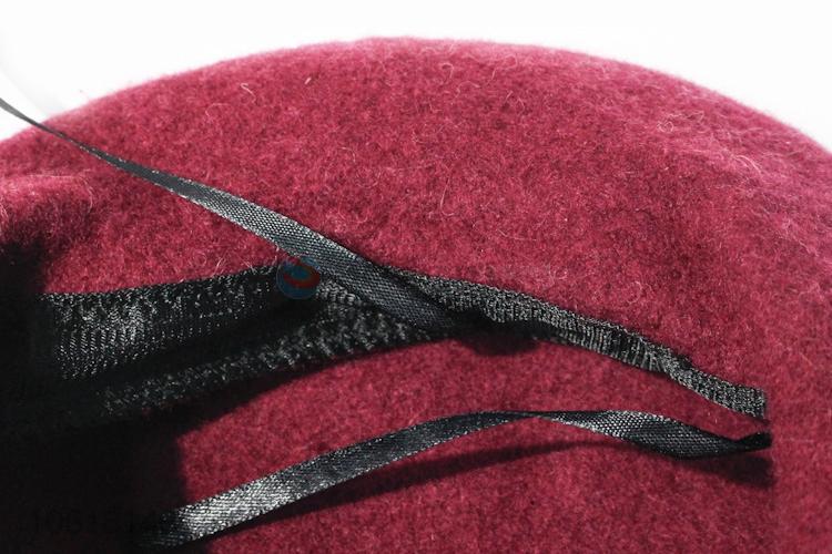 High Quality Winter Classic Wool Warm Thick Fashion Beret