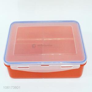 Factory price food grade 4 lattices preservation box