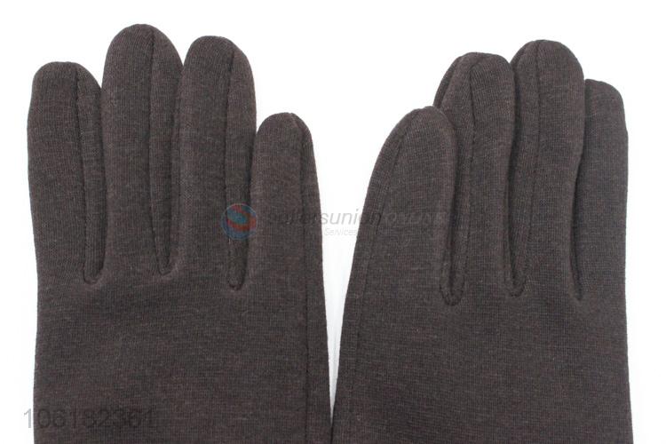 Popular Winter Warm Gloves With Small Pompon