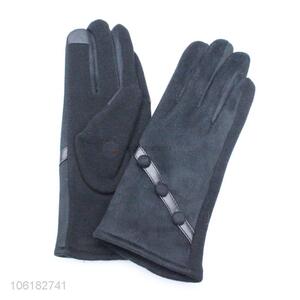 Unique Design Touch Screen Gloves Ladies Warm Glove