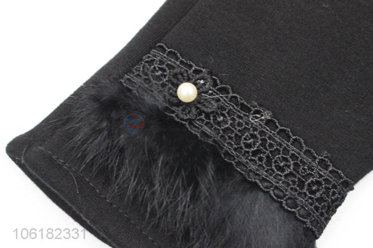 High Quality Fashion Five Finger Glove For Women