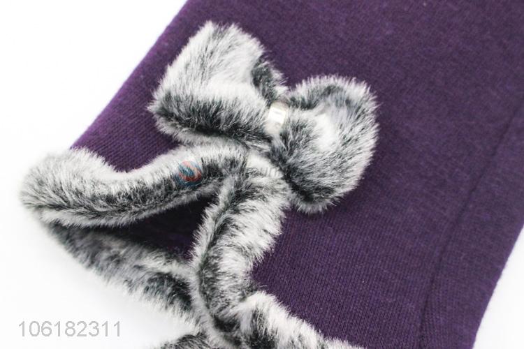 Wholesale Soft Warm Wool Winter Gloves For Women