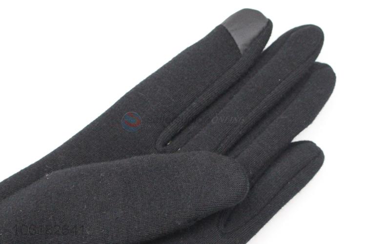 High Quality Soft Wool Gloves Winter Outdoor Gloves