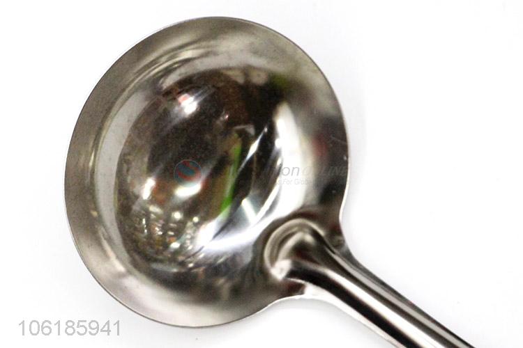 Direct factory supply cooking utensils stainless steel slotted ladle