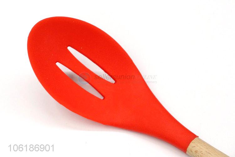 Factory wholesale cooking utensils stainless steel slotted ladle