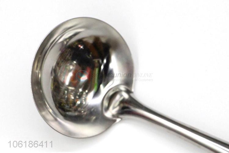 Top manufacturer cooking utensils stainless steel slotted ladle