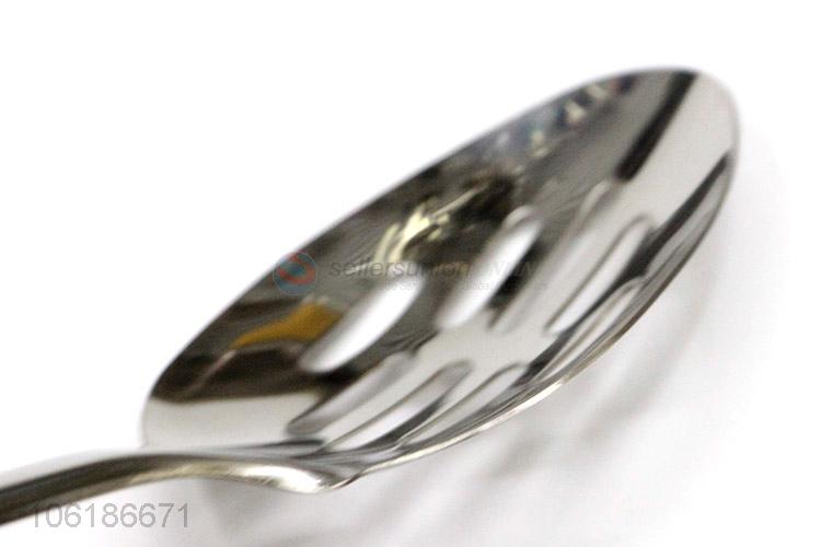 Good quality cooking utensils stainless steel slotted ladle