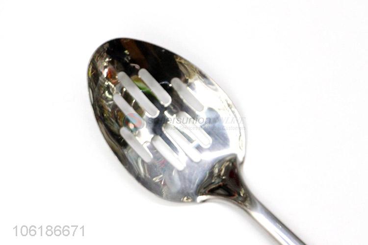 Good quality cooking utensils stainless steel slotted ladle