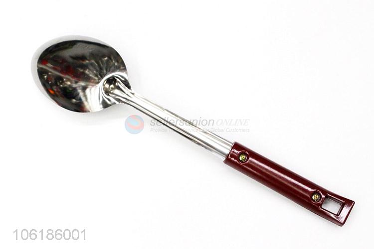 Recent design kitchen products stainless steel long dinner spoon