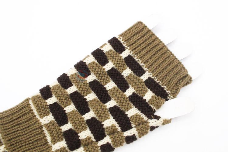 Best Popular Fashion Lady Winter Wrist Arm Warmer Knitted Long Gloves