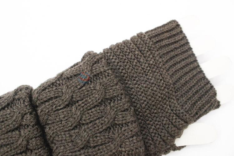 Superior Quality Women's Winter Knitted Long Sleeve Fingerless Gloves