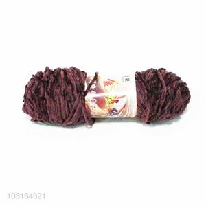 Wholesale 100% polyester chunky pleuche chenille yarn