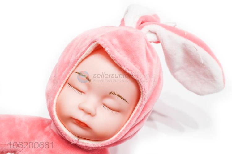 Factory Sales Plush Doll Kawaii Baby Sleep Reborn Doll Toys For Children