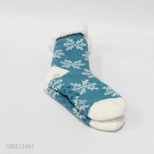 Factory Supply Soft Plush Floor Socks Warm Socks