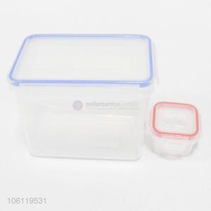 High quality 2pcs rectangle silicone preservation box