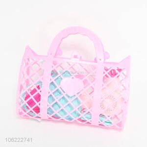 Fashion Plastic Make-Up Toy Set With Hand Bag