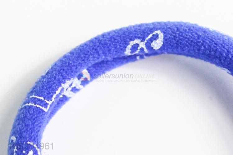 Competitive price 30pcs multicolor note printing hair rings