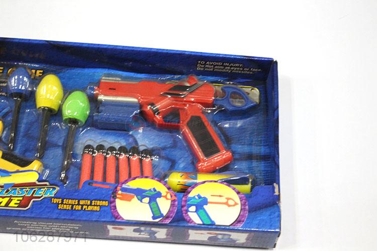 Chinese Factories Plastic Air Blaster Soft Bullet Gun With Bullets