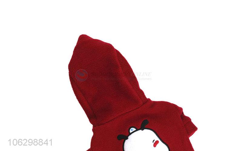 Cartoon Pattern Pet Cotton Hoodie For Dog