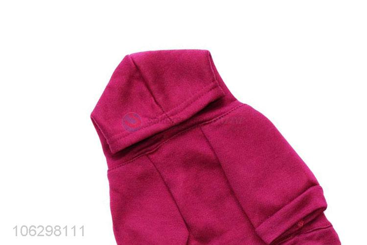 Custom Pet Add Fleece Hoodie Fashion Pet Clothing