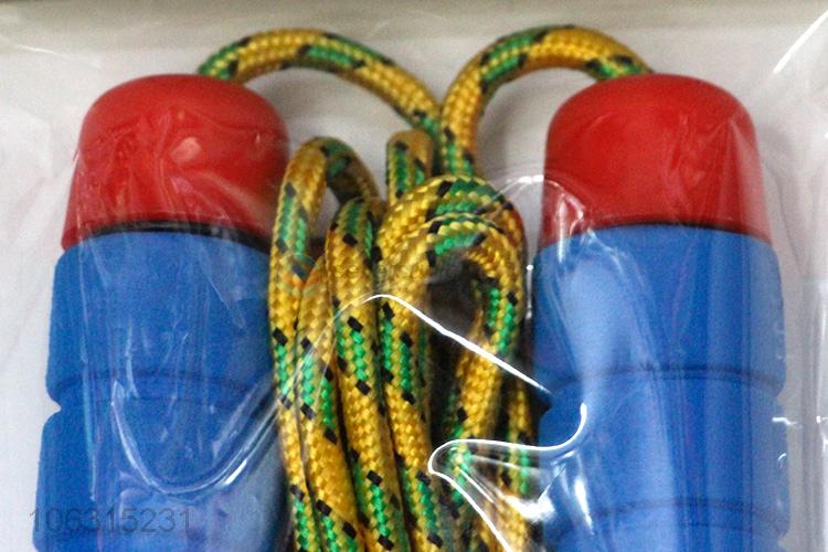 Good quality fitness products custom skipping rope