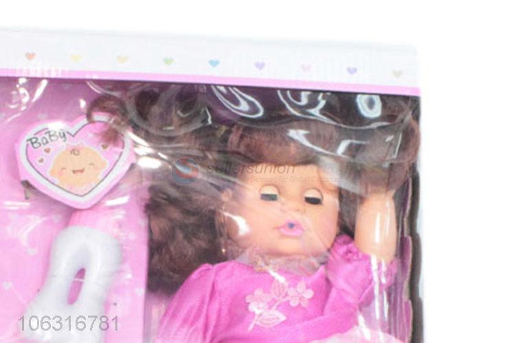 Good quality beautiful baby girl doll set toys