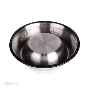 Best Stainless Steel Dog Bowl Slip-Proof Durable Pet Dog Water Feeding Bowl