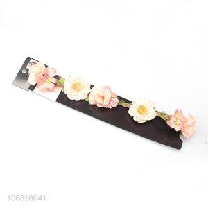 Cheap Women Girls Boho Style Floral Flower Hairband Headband