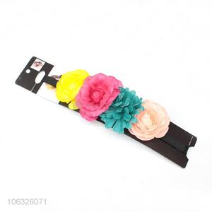 New Funky Flower Decorative Garland Elastic Floral Headband