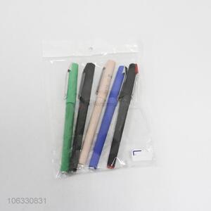 Best Selling 5 Pieces Gel Ink Pen For School and Office