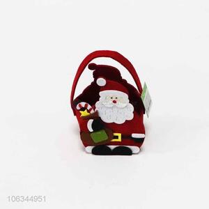 Direct Price Santa Claus Style Felt Gift Basket