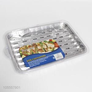 Wholesale 2pcs rectangular aluminum film box <em>foil</em> <em>containers</em>