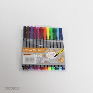 Great sales school supplies 12pcs water color pen