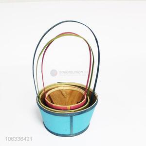 Hot sale different size kitchen storage container basket