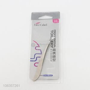 Good quality beauty supplies stainless steel eyebrow tweezers