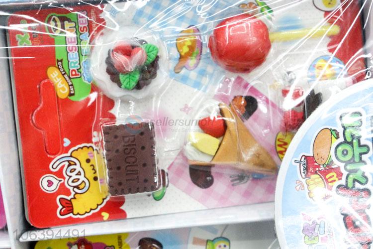 China maker children 3D TPR erasers cartoon erasers