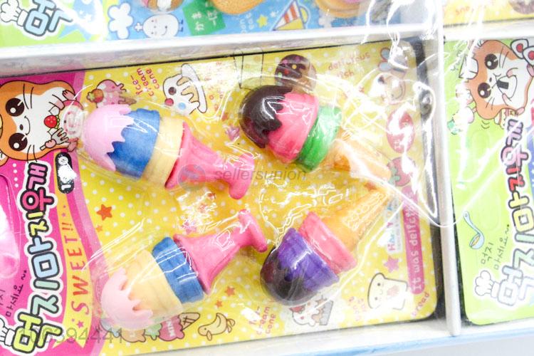 Factory price creative cartoon erasers best gift for kids