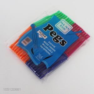 New product 36pcs plastic peg set