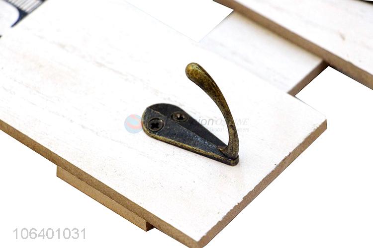 New Design Warm Home Decoration Density Board Wall Hooks