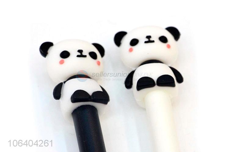 Factory Supply Cute Panda Design Gel Ink Pen