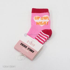 Promotional fashion premium young girls cotton ankle socks for sale