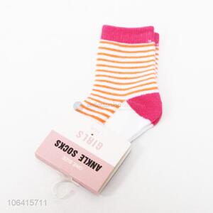 Factory directly supply girls winter warm socks children ankle socks