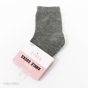 Reasonable price children girls cotton ankle socks winter socks