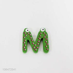 Hot Sale Wooden Letter Shape Fridge Magnet