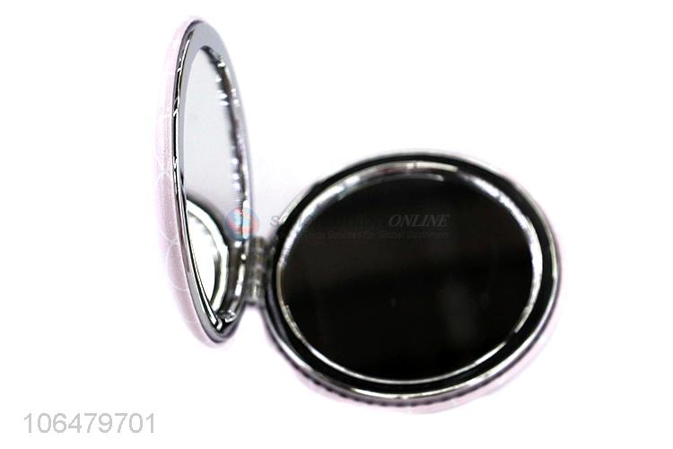 Fashion Foldable Round Makeup Mirror Pocket Mirror