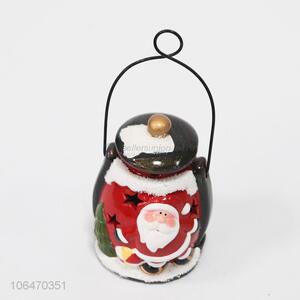 Hot Selling Christmas Ceramic Crafts With Light