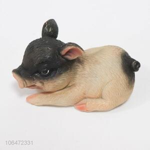 New Design Cute Pig Resin Decorative Ornaments