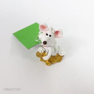 Best sale home decoration mouse shaped resin ornaments