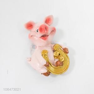 Top Quality Pig Shape Resin Fridge Magnet